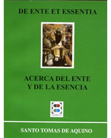 ACERCA DEL ENTE Y DE LA ESENCIA