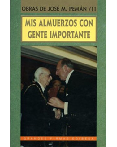 MIS ALMUERZOS CON GENTE IMPORTANTE