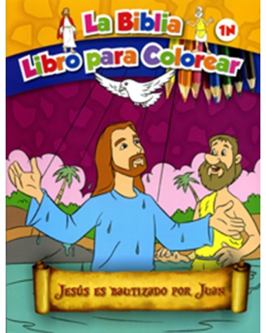 JESÚS ES BAUTIZADO POR JUAN