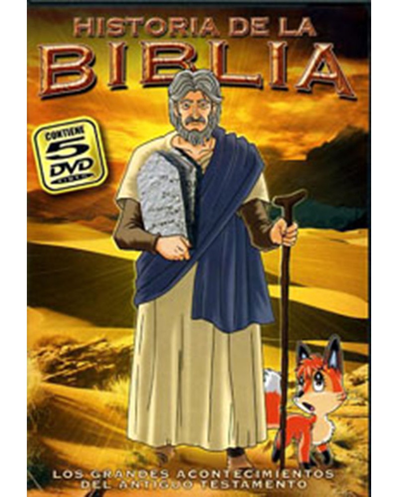 BIBLIA 5 HISTORIAS DE LA BIBLIA (DVD)