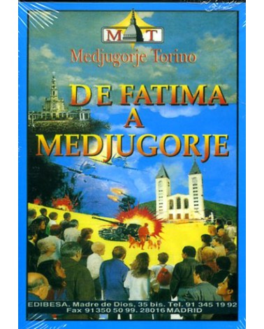 DE FÁTIMA A MEDJUGORJE (DVD)